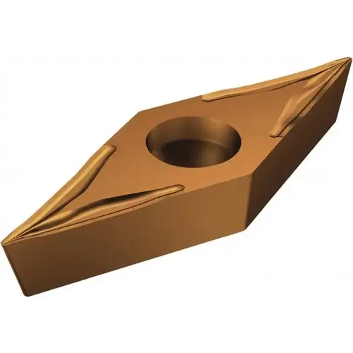 Sandvik Coromant 5755586-XCP10 Turning Insert: VBGT3303-UM 1125, Solid Carbide - pack of 10