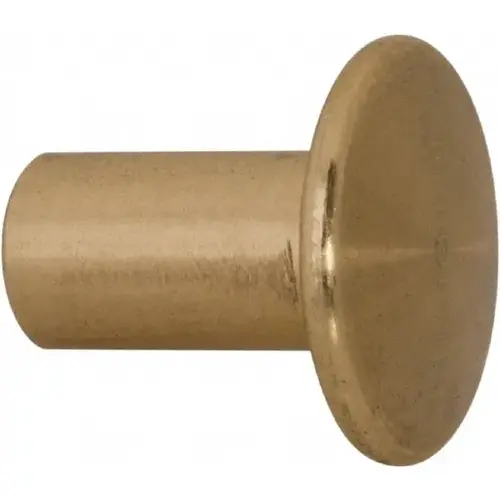 MSC EH4306-BR-XCP100 #8-32 Thread Barrel, Brass Sex Bolt & Binding Post - pack of 100