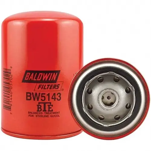 Baldwin Filters BW5143 Automotive Coolant Filter: 3-11/16" OD, 5-3/8" OAL