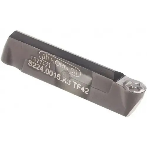 HORN S2240015K3TF42-XCP10 Grooving Insert: S224K TF42, Solid Carbide - pack of 10