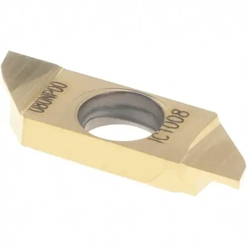 Iscar 6410067-XCP5 Cutoff Insert: SCIR22-080NP00 IC1008, Carbide, 0.8 mm Cutting Width - pack of 5