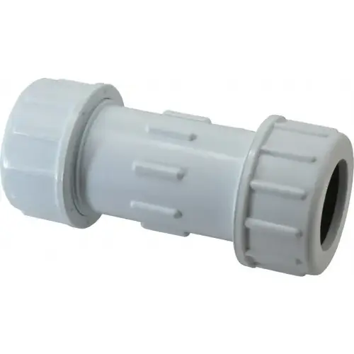 LEGEND VALVE 204-106 1-1/4" Pipe, PVC Compression Pipe Coupling