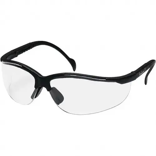 Pyramex SB1820ST Safety Glass: Anti-Fog & Scratch-Resistant, Polycarbonate, Gray Lenses, Full-Framed, UV Protection