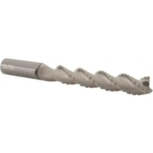 SGS 33476 Corner Radius End Mill: 5/8" Dia, 3-3/4" LOC, 0.03" Radius, 3 Flutes, Solid Carbide