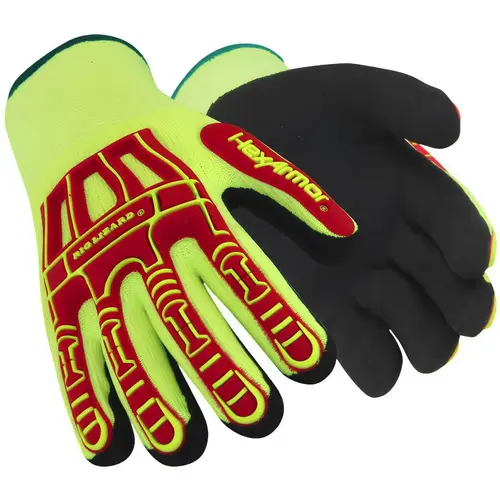 HexArmor 2091-L (9) Cut & Puncture-Resistant Gloves: Size L, ANSI Cut A6, ANSI Puncture 4, Sandy Nitrile, Acrylic & Fiberglass Blend