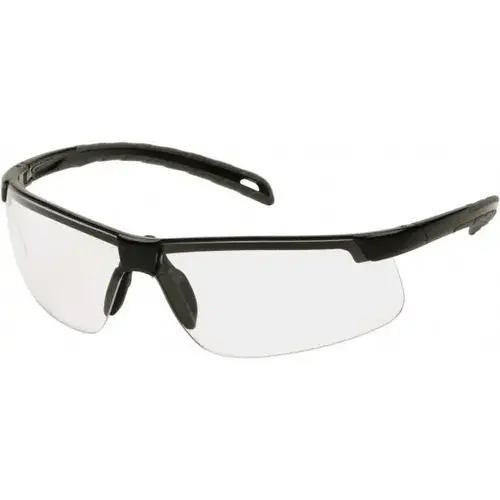 Pyramex SB8610DT Safety Glass: Anti-Fog & Scratch-Resistant, Polycarbonate, Clear Lenses, Full-Framed, UV Protection