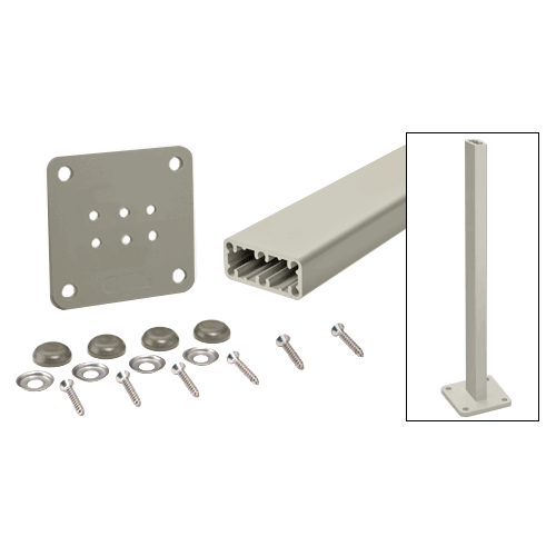 Beige Gray Trim-Line 48" Surface Mount Post Kit