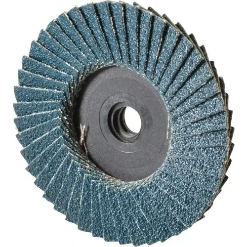Weiler 96237 Flap Disc: 60 Grit, Zirconia Alumina, Type 27