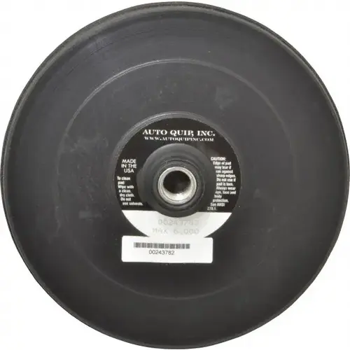 AutoQuip AQIH14FN-7 Disc Backing Pad: Hook & Loop