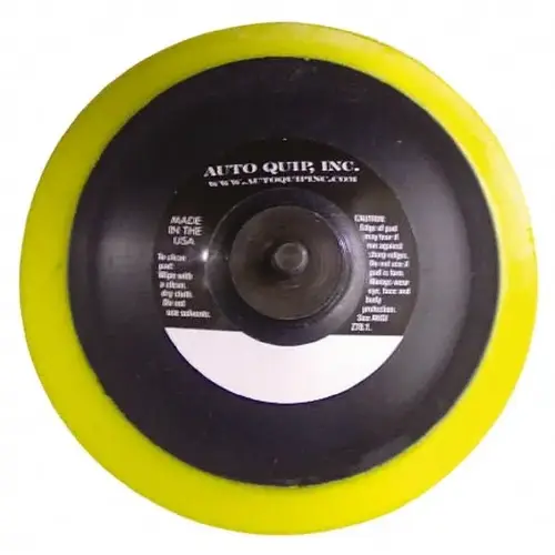 AutoQuip AQEHSM-5 Disc Backing Pad: Hook & Loop