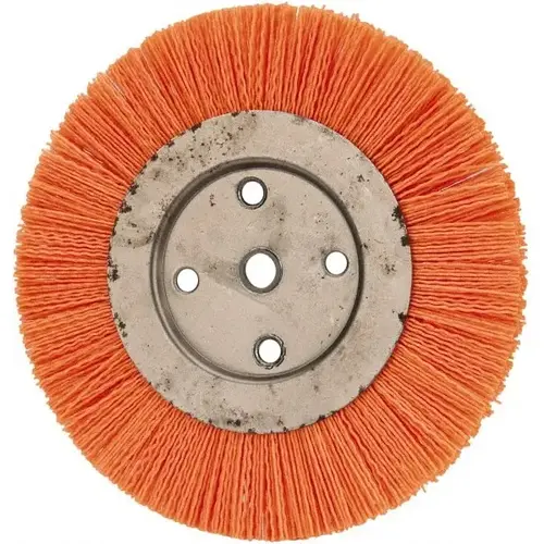 Dico 7200073 Wheel Brush: 8" Wheel Dia, Crimped