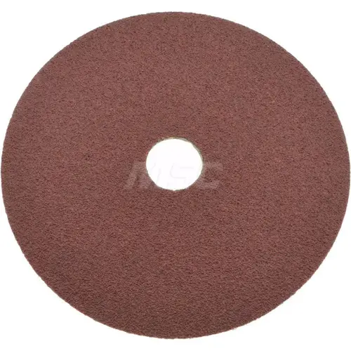 Tru-Maxx FDT A080-100 Fiber Disc: 4" Disc Dia, 5/8" Hole, 80 Grit, Aluminum Oxide