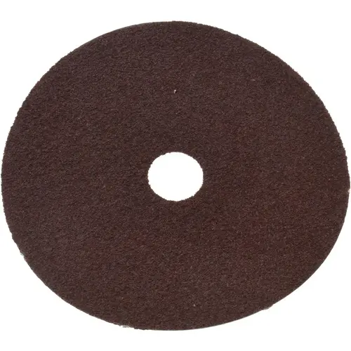 Tru-Maxx FDT A060-100 Fiber Disc: 4" Disc Dia, 5/8" Hole, 60 Grit, Aluminum Oxide