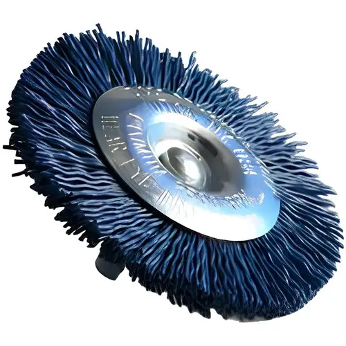 Dico 7200019 Wheel Brush: 3" Wheel Dia, Crimped