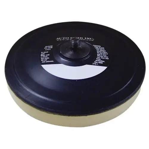 AutoQuip AQEH12MV-6V-8 Disc Backing Pad: Hook & Loop
