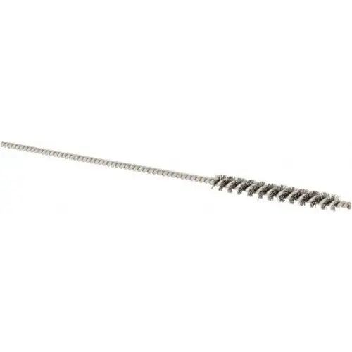Brush Research Mfg. 81A125 Power Tube Brush: 1/8" Dia, Helical, Stainless Steel
