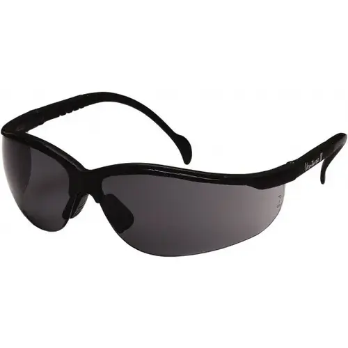 Pyramex SB1820S Safety Glass: Scratch-Resistant, Polycarbonate, Gray Lenses, Full-Framed, UV Protection