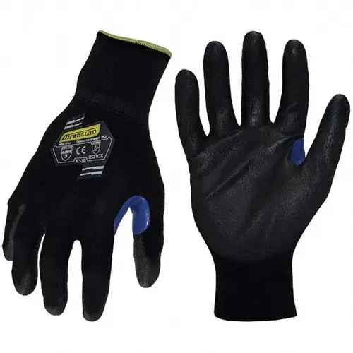 Ironclad KKC1PU-05-XL-XCP12 General Purpose Work Gloves: X-Large, Polyurethane Coated, Nylon & Spandex - pack of 12