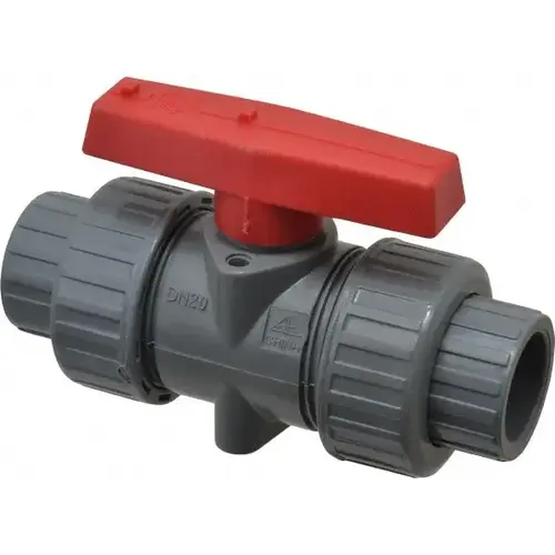 Simtech TBB 302 1 007 True Union Manual Ball Valve: 3/4" Pipe, Full Port