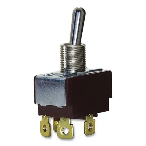 BALDOR ELECTRIC 110-SP9019SP Polishing Lathe Toggle Switch, DPDT, 7563K6