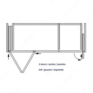 Folding Concepta WEBKIT1249182 HAWA FOLDING CONCEPTA III 20/25 PULL Black