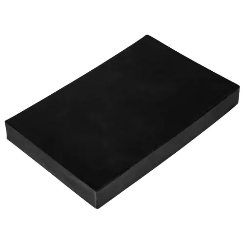 Metro Moulded Parts S 34 Solid Rubber Sheet. 3-3/4" wide X 6" long X 3/4" thick