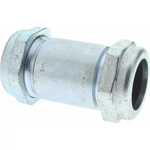 LEGEND VALVE 303-106 1-1/4" Pipe, Galvanized Compression Pipe Coupling
