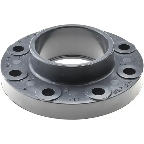 ProSource 90381100809 4" PVC Plastic Pipe Flange (One Piece)