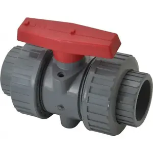 Simtech TBB 301 1 015 True Union Manual Ball Valve: 1-1/2" Pipe, Full Port