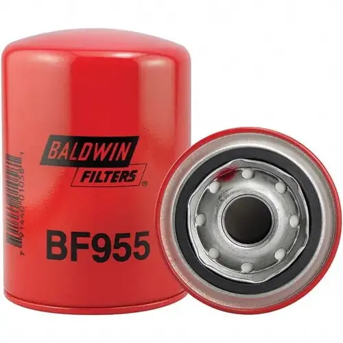 Baldwin Filters BF955 Automotive Fuel Filter: 3.688" OD, 5-3/8" OAL