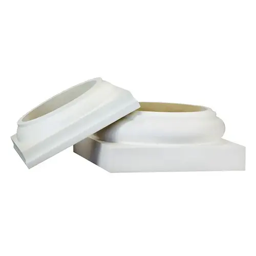 HB&G 45141 Hb&G PermaCast Plus Series Cap and Base Set, Polyurethane, For: 10 in Size Column