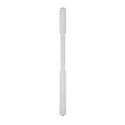 HB&G PP6X9HD Hb&G PermaPost Series Porch Post, 9 ft H, Colonial, Polyethylene/Steel, White