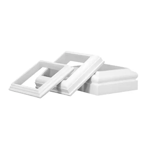 HB&G 6048101002 Hb&G Tuscan Cap/Base Set, Plain, Composite