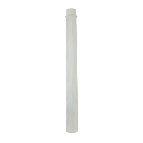 HB&G 45090 Hb&G Column, 8 ft H, Round, Tapered, Fiberglass Reinforced Polymer, White