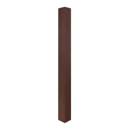 HB&G 47022 Hb&G PermaCast, RoughSawn Series Column, 10 ft H, Square, Fiberglass Reinforced Polymer