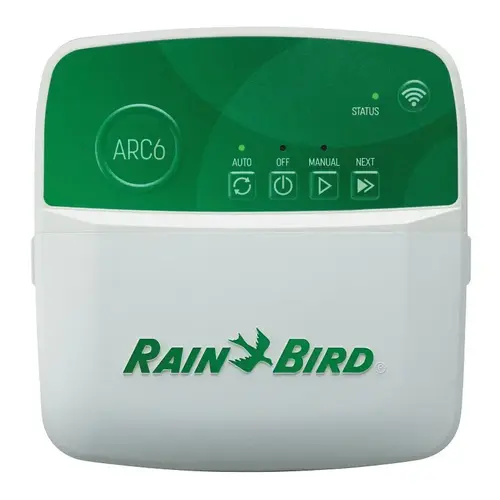Rain Bird ARC Series International Smart Irrigation Controller, 6-Station, 3-Program, 12 Start Times per Program