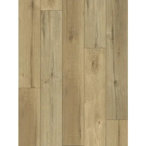 ProSelect Design PF804 ProSelect Design ProFloor Flooring Plank, 48 in L, 7 in W, Stone Plastic Composite/Vinyl, Orleans Timber - pack of 12
