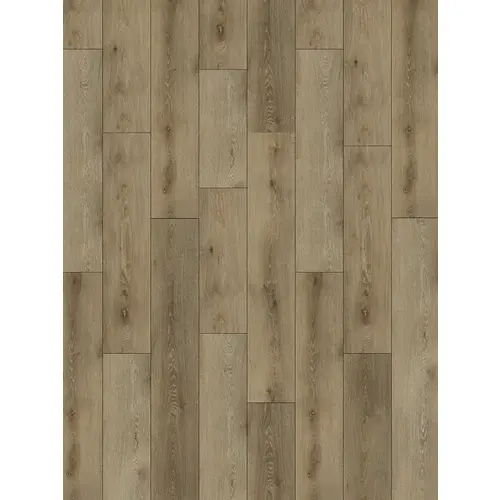 ProSelect Design PF802 ProSelect Design ProFloor Flooring Plank, 48 in L, 7 in W, Stone Plastic Composite/Vinyl, Carolina Wood - pack of 12