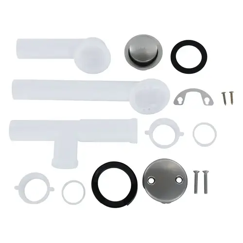 Danco 12098 TOUCH-TOE TUB DRAIN KIT BRSNIC