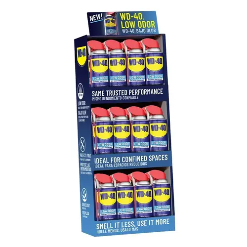WD-40 490795 LOW ODOR LUBRICANT 12OZ DISPLA
