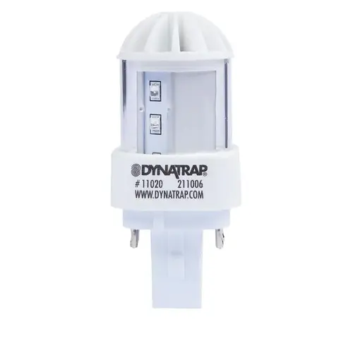 DynaTrap 11020 Dynatrap Replacement Light Bulb, UV LED, Glass, White, For: Dynatrap DT162 and DT1130 Mosquito and Insect Traps