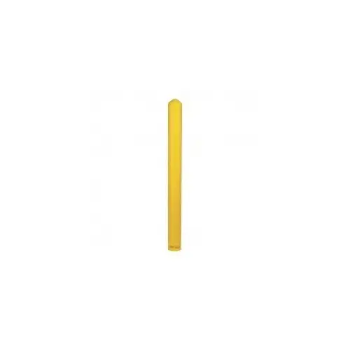 Eagle 1735 Post Sleeve, 4 in x 56 in H, Smooth, Yellow