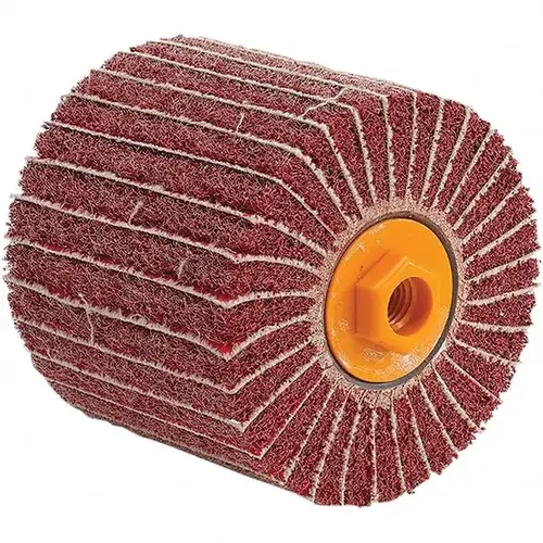 WALTER Surface Technologies 07K421 4-1/2 x 2" 60 Grit Aluminum Oxide/Ceramic Unmounted Flap Wheel