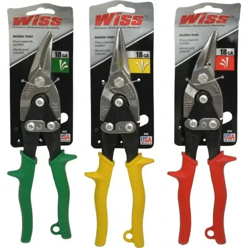Wiss 0664250/0664255 3 Piece Aviation Snip Set