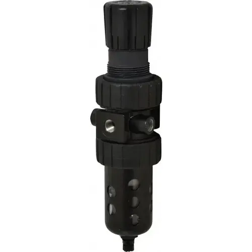 FRL Combination Unit: 1/4 NPT, Intermediate, 1 Pc Filter/Regulator