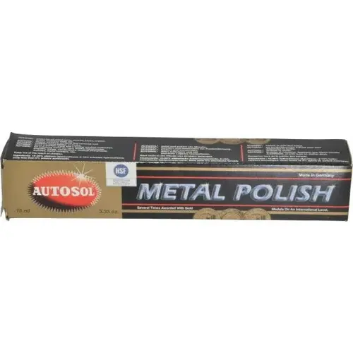 Autosol 1000 Metal Cleaner: Paste, 3.33 fl oz Tube