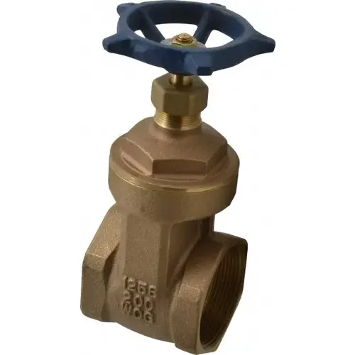 LEGEND VALVE 104-508 Gate Valve: Non-Rising Stem, 2" Pipe, Threaded, Bronze