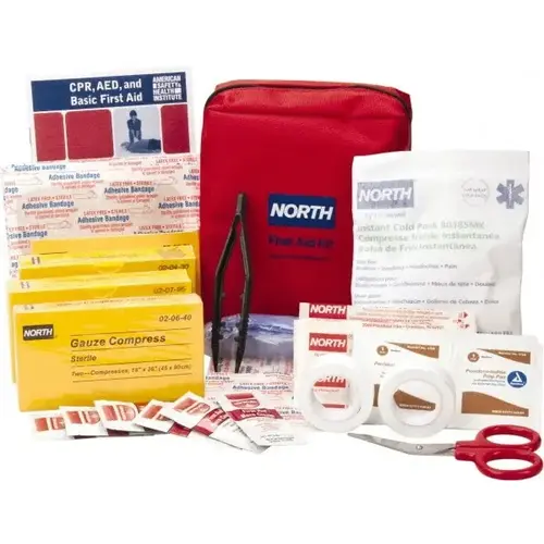Prostat 018502-4220 61 Piece, 5 Person, Multipurpose/Auto/Travel First Aid Kit
