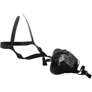 Bitrex 10102184 Half Facepiece Respirator: Silicone, Bayonet, Large