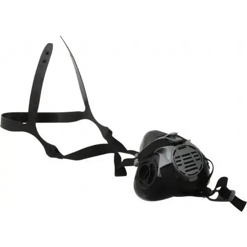 Bitrex 10102184 Half Facepiece Respirator: Silicone, Bayonet, Large